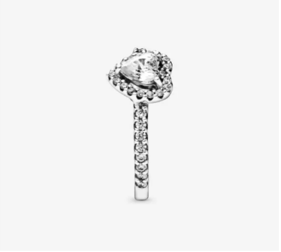 Pandora Elevated Heart Ring - Anfesas Jewelers
