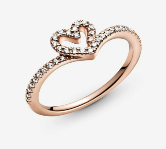 Pandora Elevated Heart Ring - Anfesas Jewelers